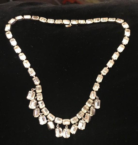 Vintage Rhinestone Choker