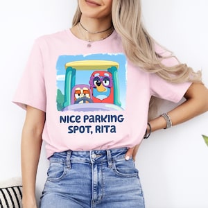 Blue Grannies Shirt Nice Parking Spot Rita Shirt Blue dog Grannies Shirt Blue shirts Adult shirts Unisex shirts Cute Toddler Tees Trendy