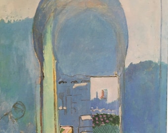 Original Vintage Print 1989 By Henri Matisse. Entrance To The Kasbah (1912) French, Fauvism, Post-Impressionism, Wall Art, Home Decor