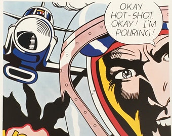 ロイ・リキテンスタイン - ポスターオリジナル スクリーンプリント