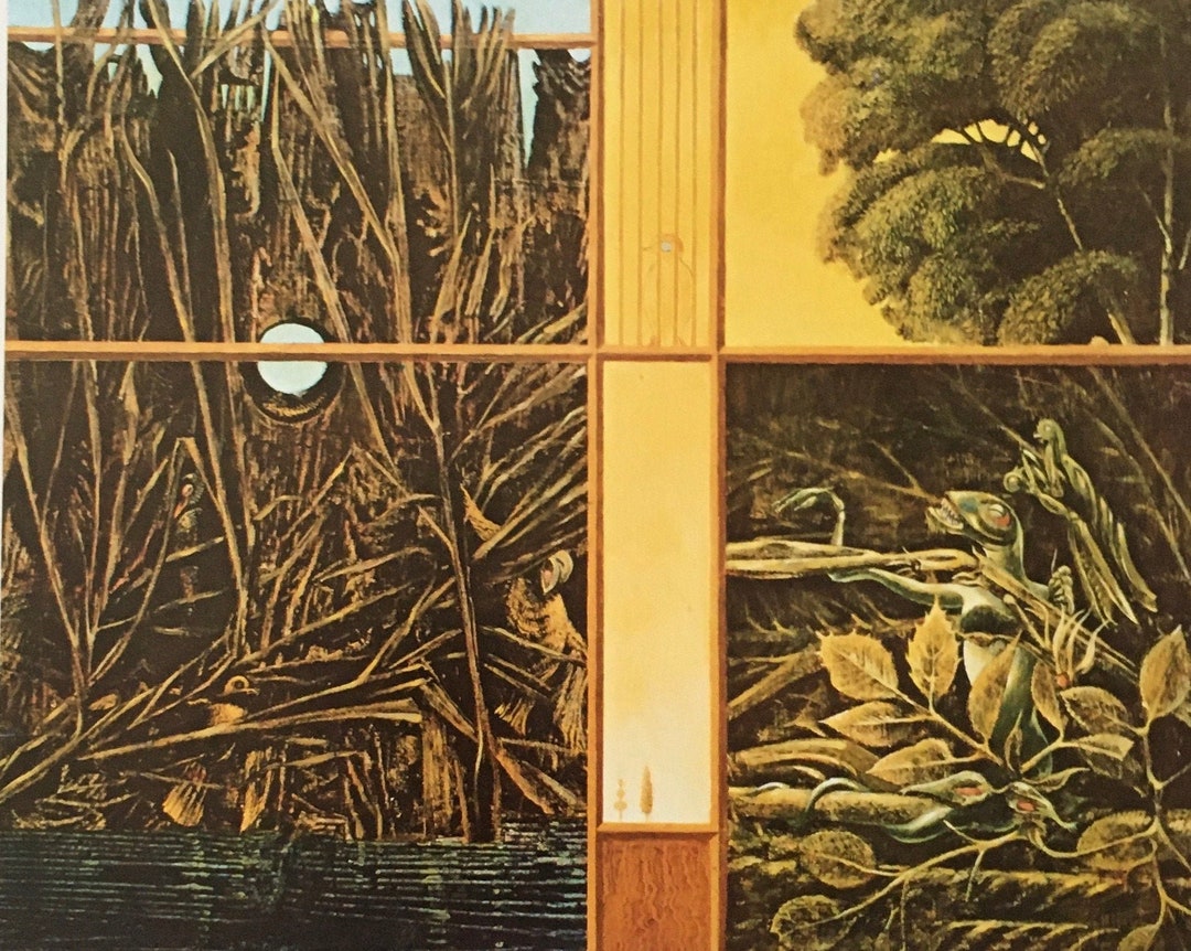 Original Vintage Print 1975 by Max Ernst. Painting for Young People ...