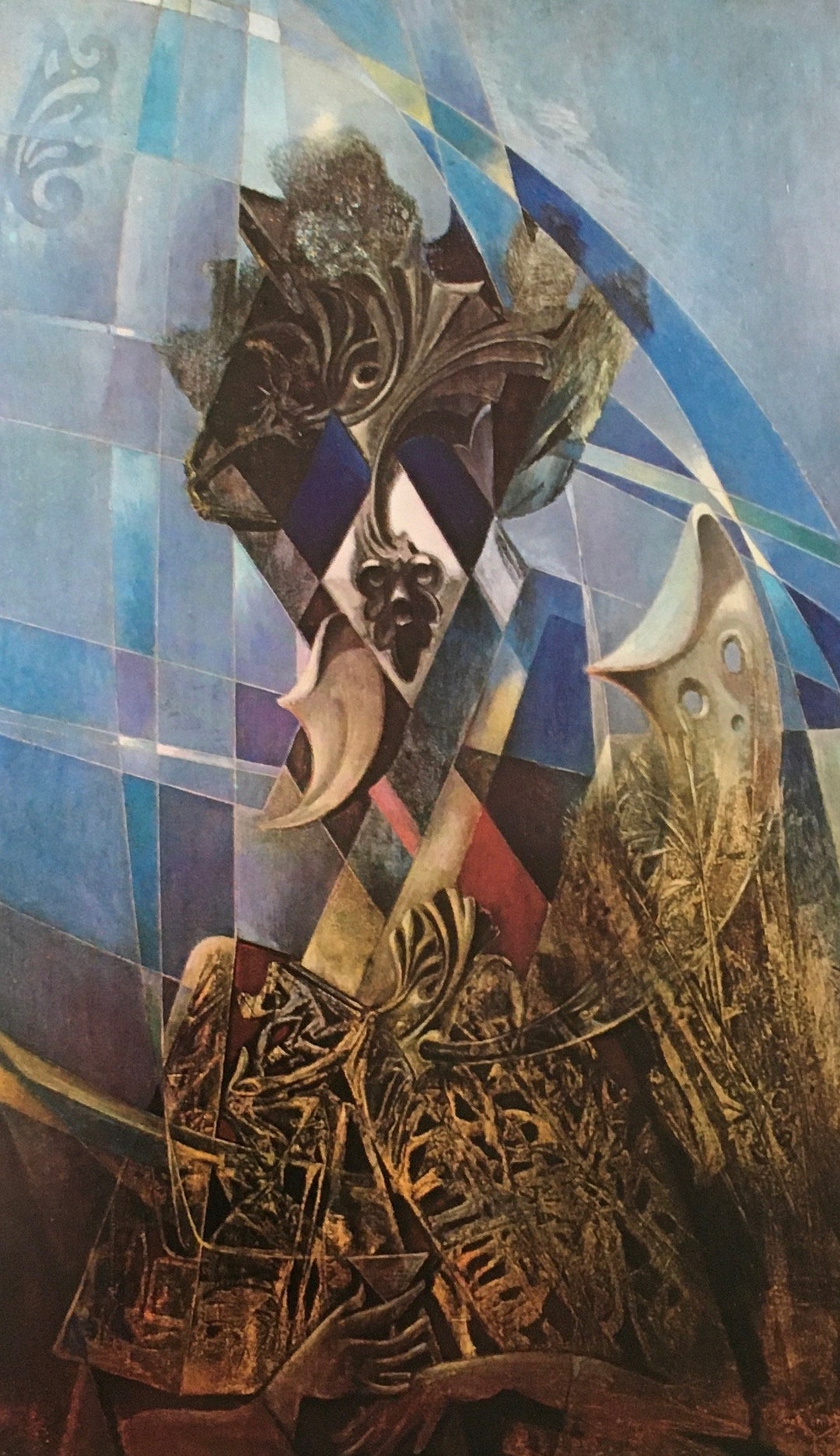 Original Vintage Print 1975 by Max Ernst. the Cocktail Drinker (1945 ...
