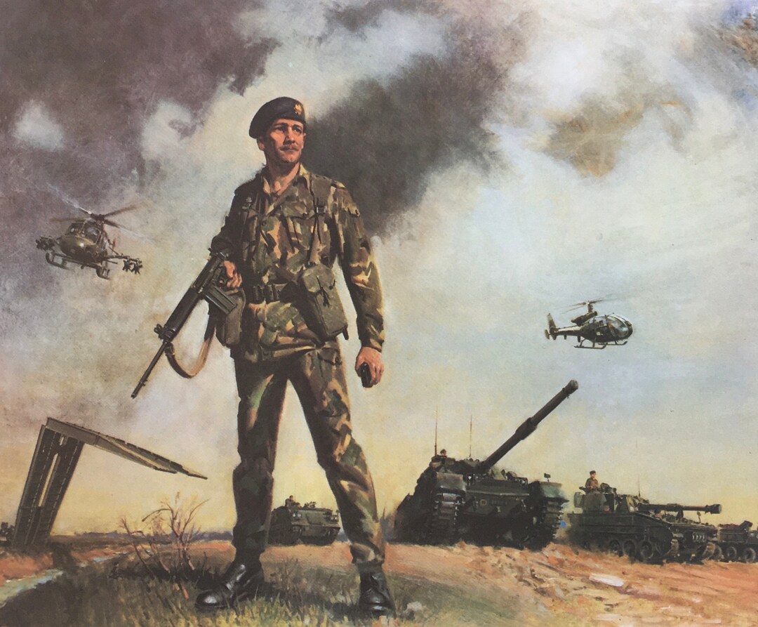 original-vintage-plate-from-a-book-1993-by-terence-cuneo-british