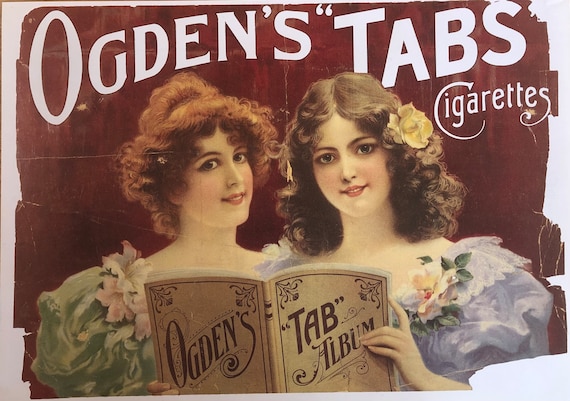 Original Vintage 1982 Tobacco Advertising Print. Ogdens 