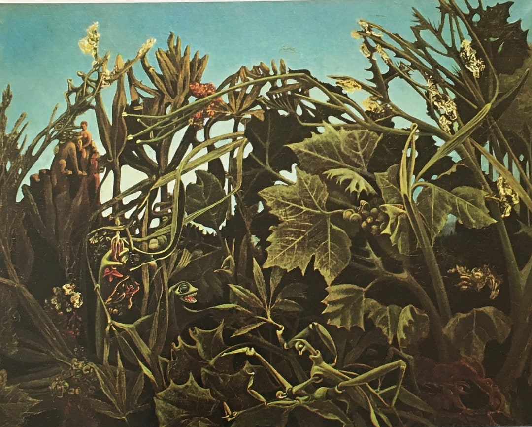 Original Vintage Print 1975 by Max Ernst. La Joie De Vivre (1936 ...