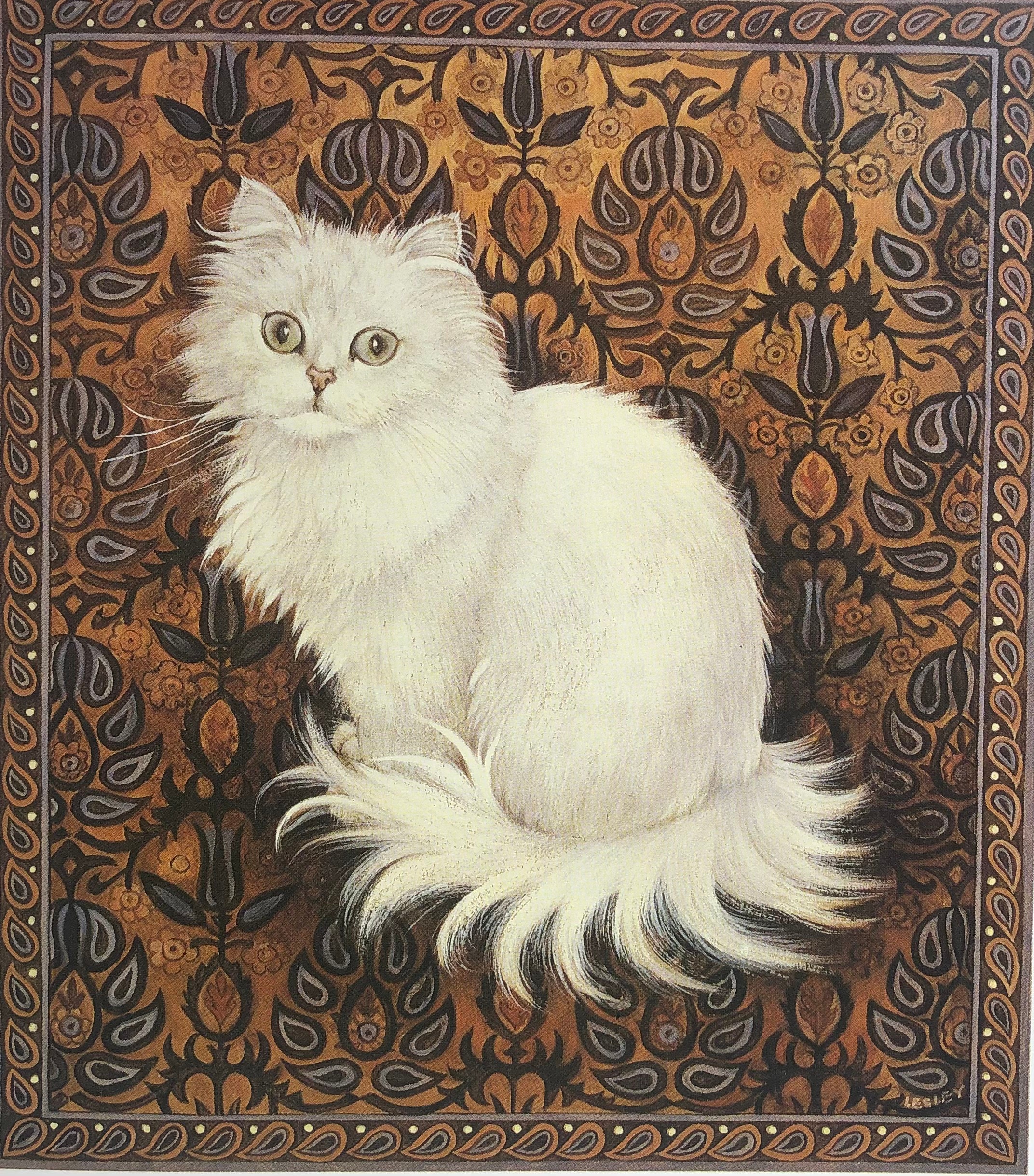 Lesley Anne Ivory Cat - Etsy