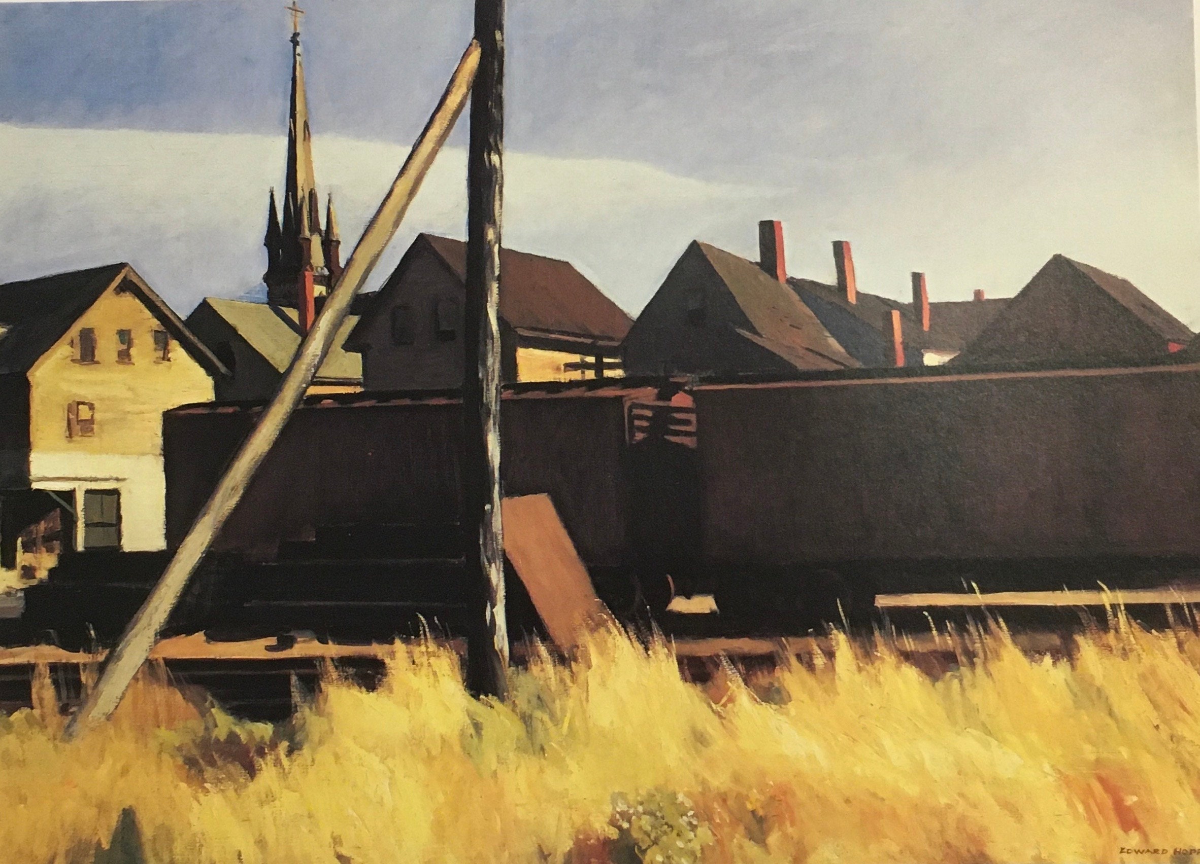 Edward Hopper
ハードカバー Vintage EDWARD HOPPER Early Sunday Morning Poster. Whitney