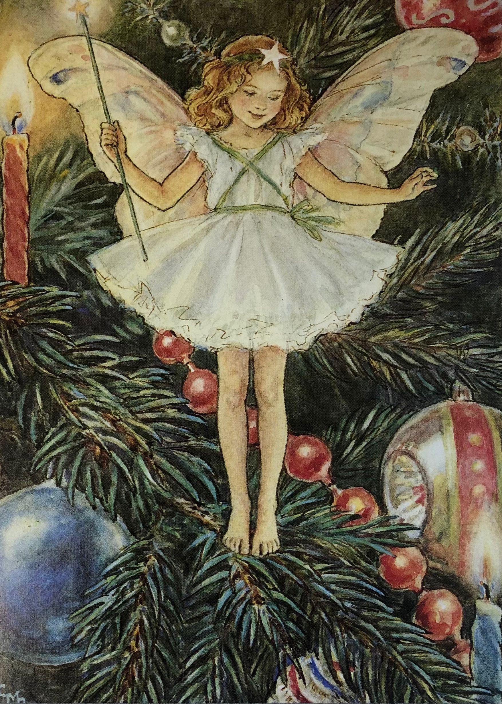 Christmas Tree Fairy Cicely Mary Barker - Etsy