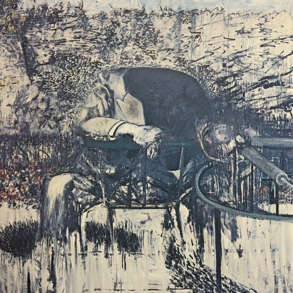 Original Vintage Print 1975 by Max Ernst. Landscape With Wheat Germ ...