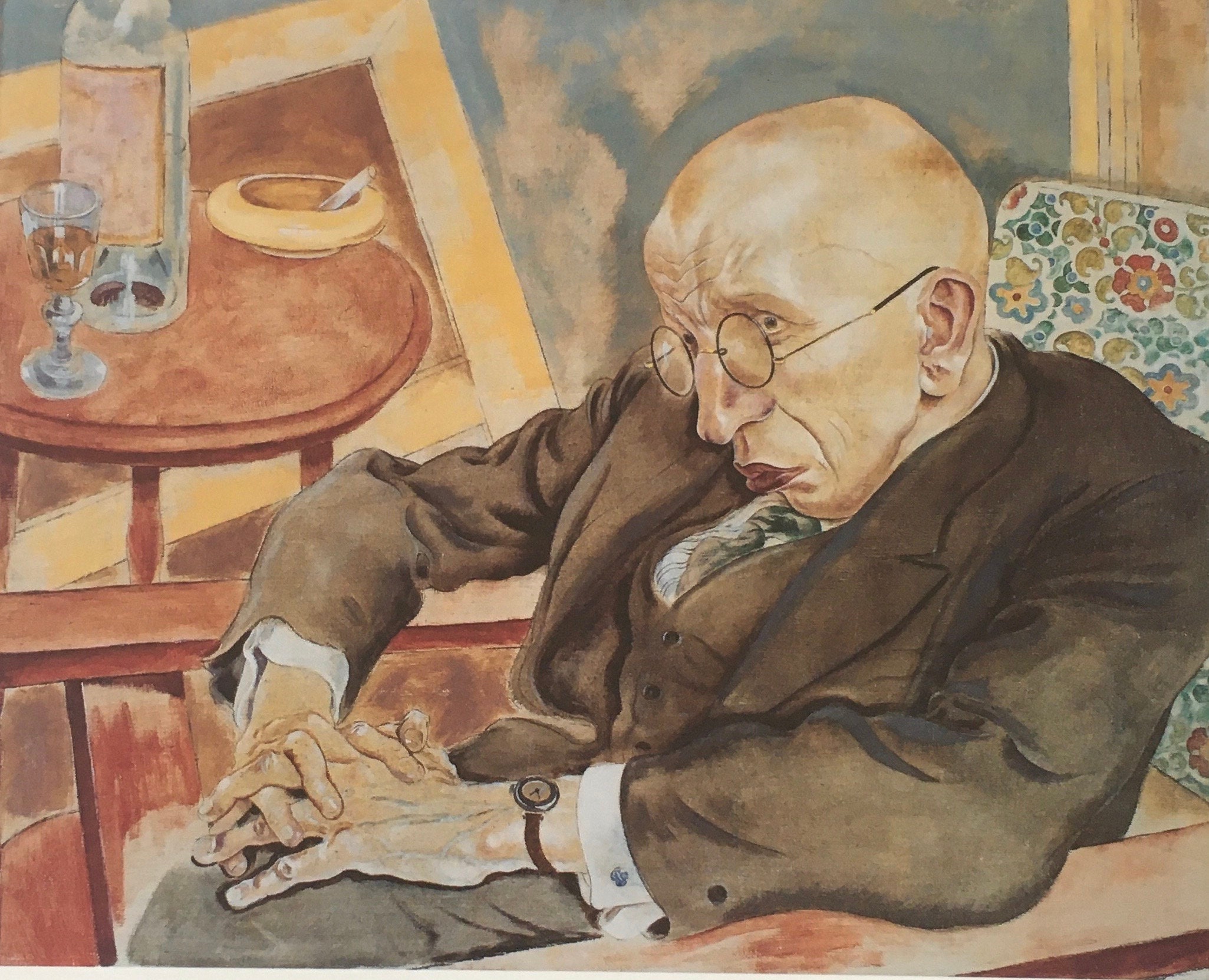 ジョージ・グロスによる 1985 年のオリジナル ヴィンテージ