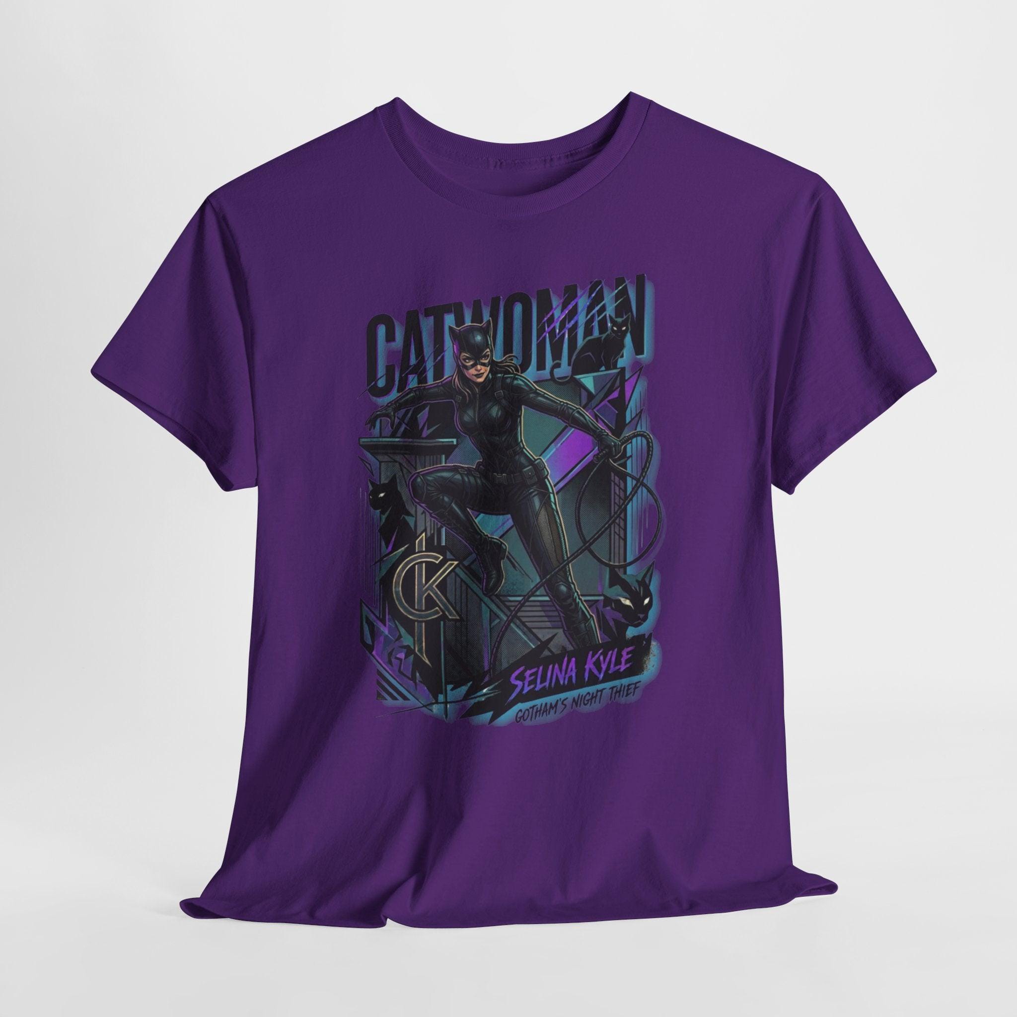 Catwoman Graphic Tee - Etsy