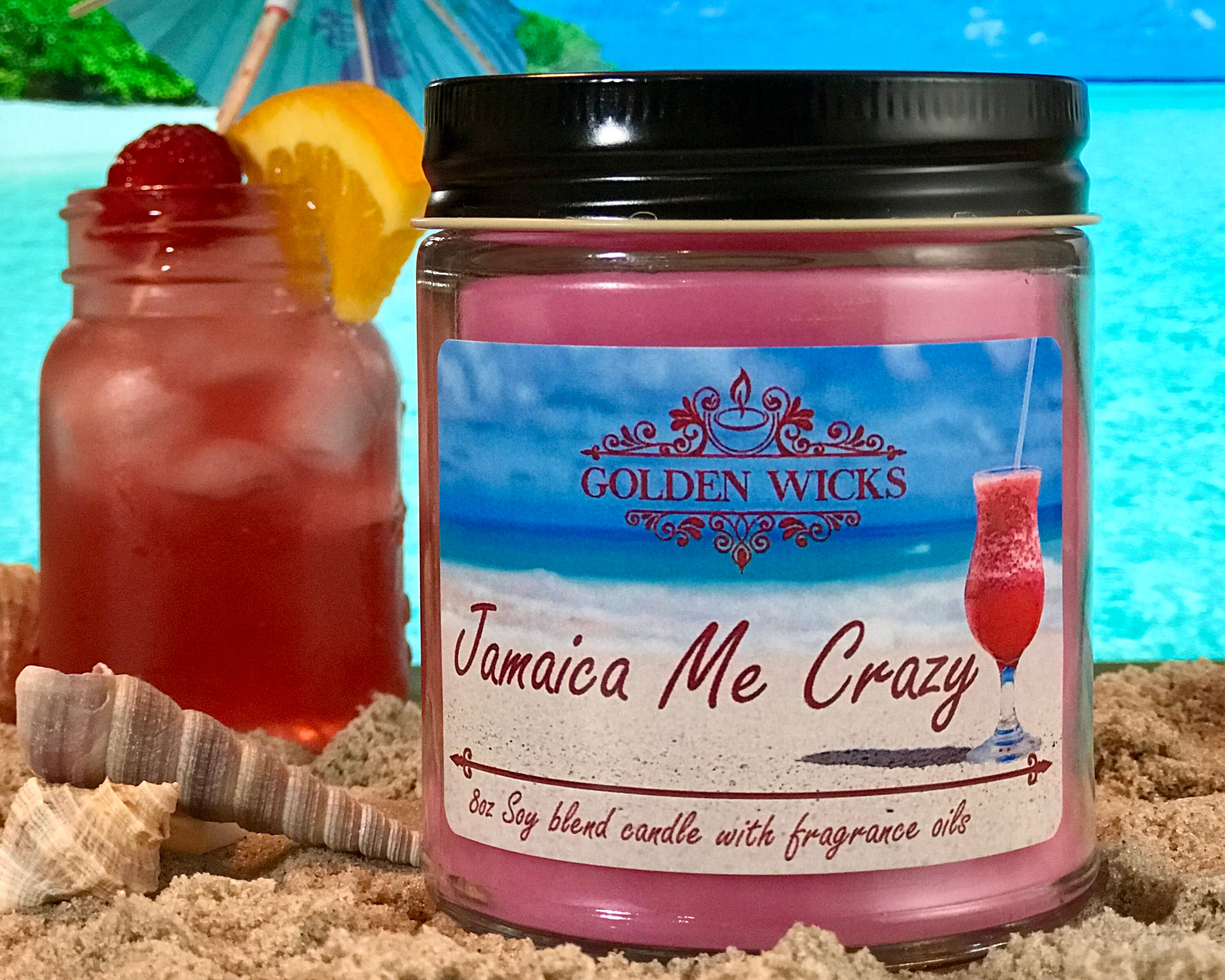 Jamaica me crazy candle Tropical scented candle 8oz candle Etsy