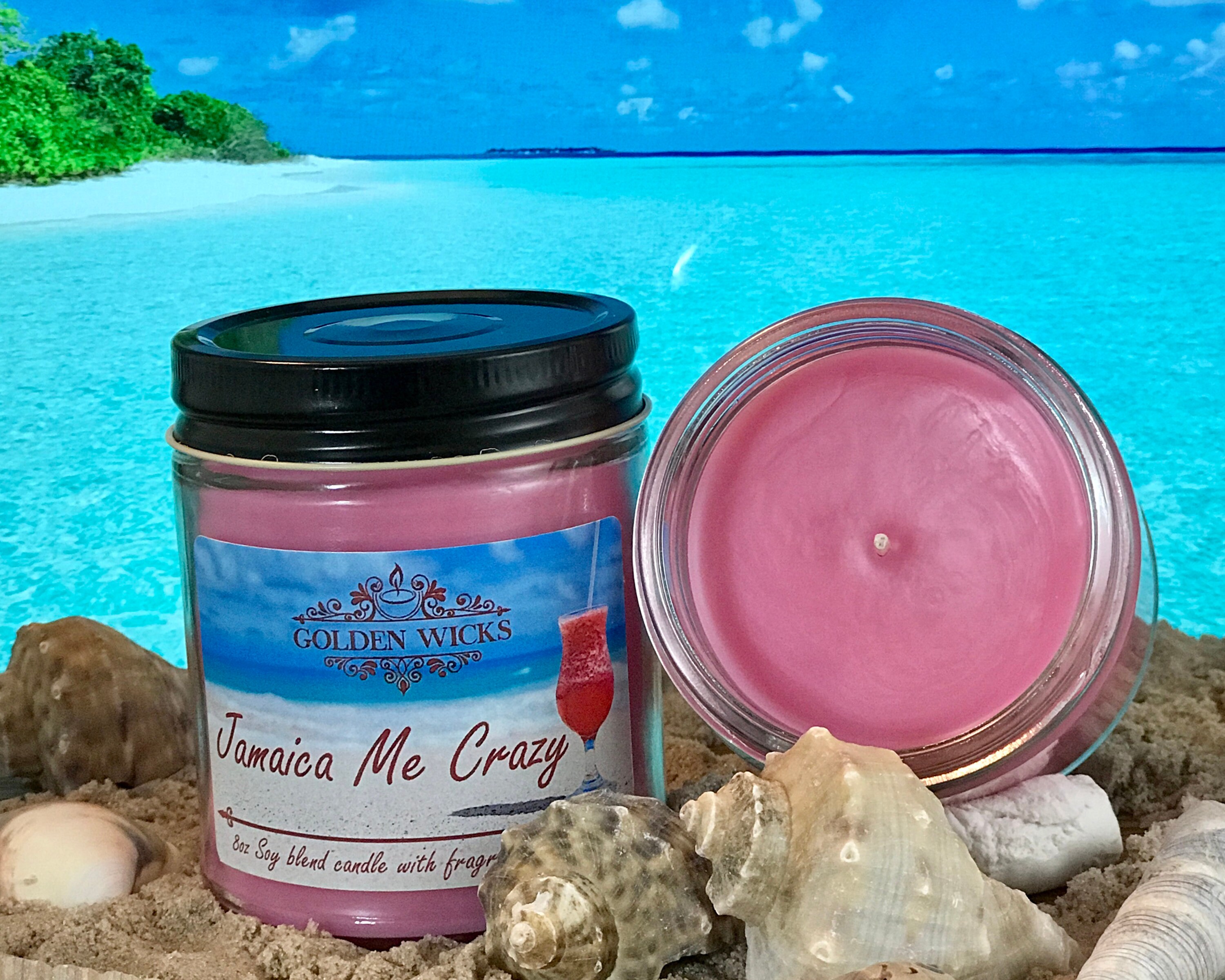 Jamaica me crazy candle Tropical scented candle 8oz candle Etsy