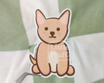 Chihuahua Sticker - Chihuahua Gifts, Chiahuhua Mom, Gifts for Dog Lovers, Cute Chihuahua Sticker, Dog Breed Stickers