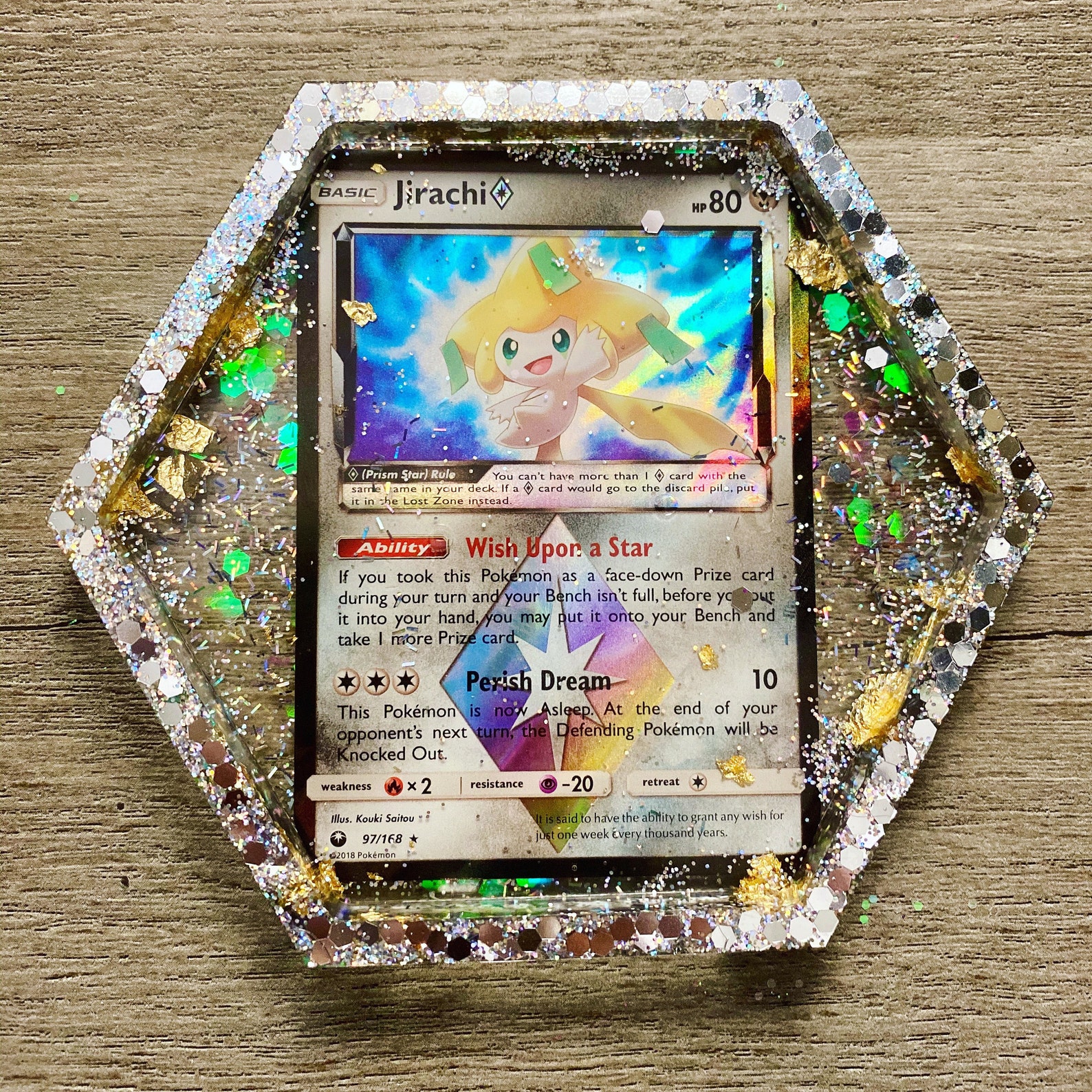 Colorless Pokémon Card Coaster Normal / Steel Type Pokémon Etsy