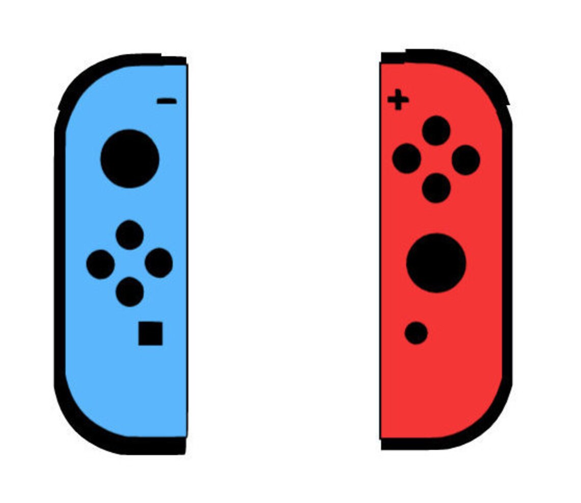 Nintendo Switch Joycon Vinyl Decals Etsy