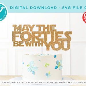 Star Wars Birthday | Cricut SVG file | DIY Cake Toppers