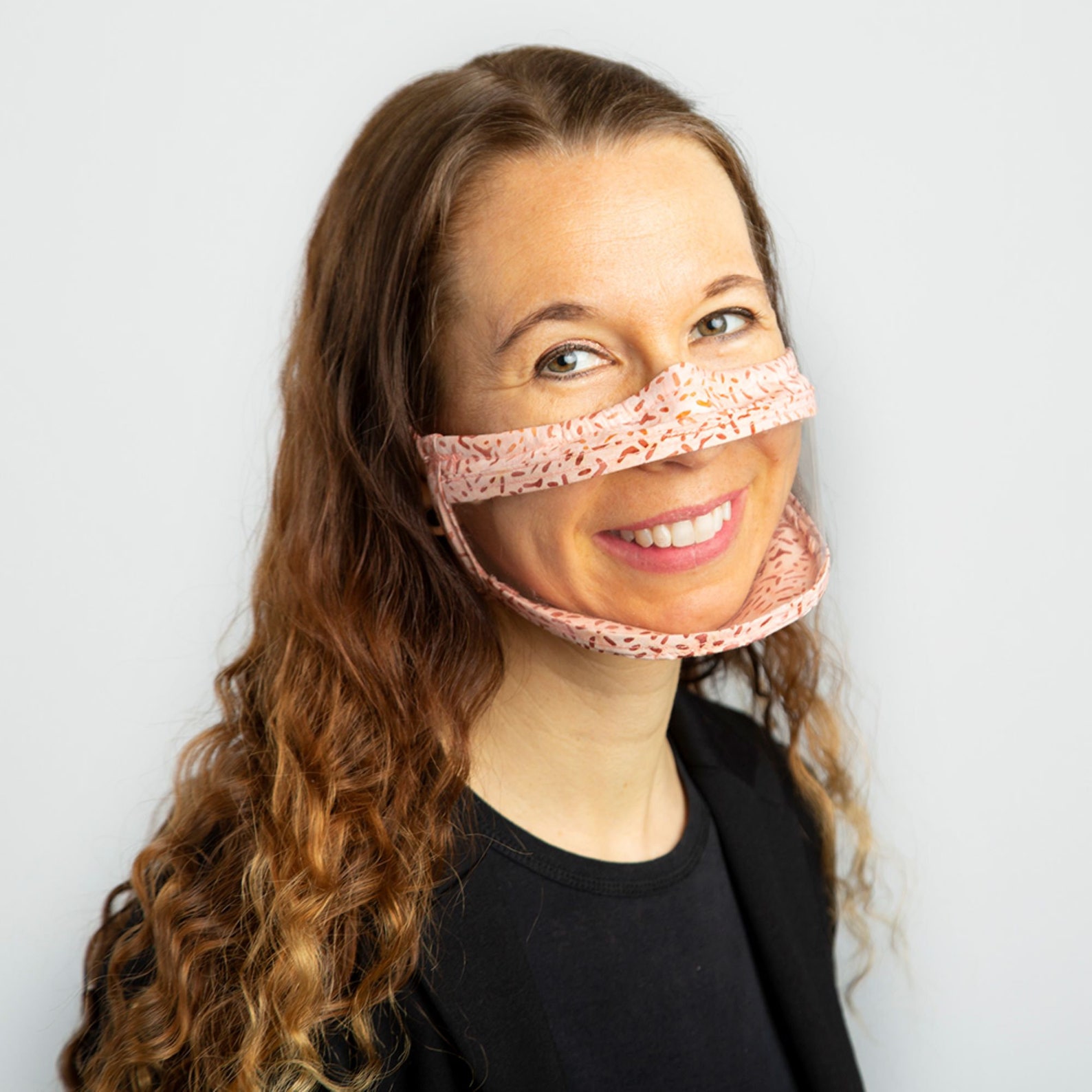 Fully Visible Clear Face Mask, Coach Mask,teachers, Speech Therapy, Lip