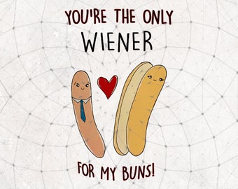 Wiener For My Bun Etsy