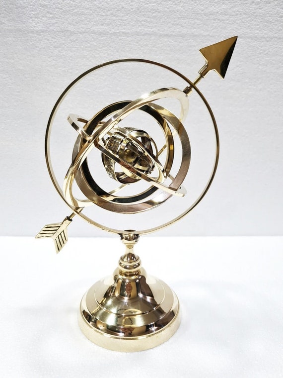 Vintage Nautical Brass Armillary Sphere 11 Metal Base Singapore - Armillary Sphere Home Decor Vintage Nautical Brass Armillary Sphere 11 Metal Base Singapore - Armillary Sphere Home Decor