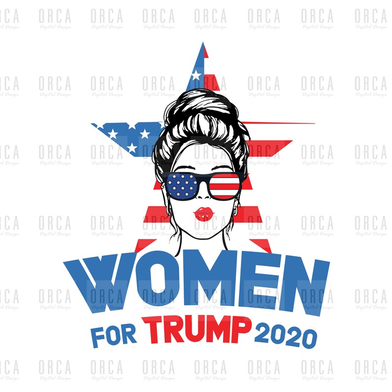 American Women for Trump 2020 Vote svg trump 2020 mama | Etsy