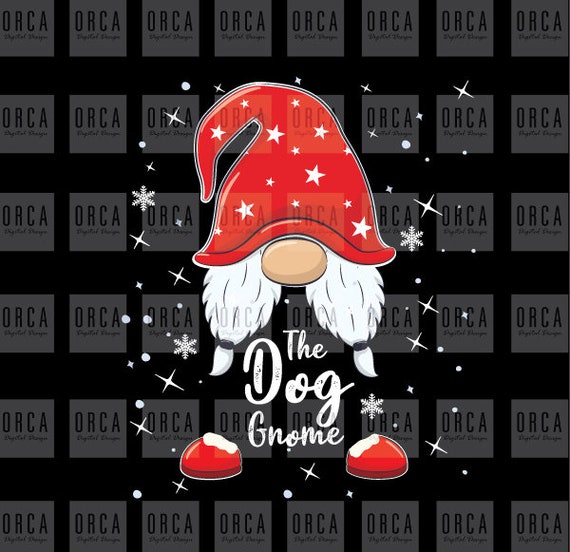 Download The Dog Gnome Svg Gnome Hat Svg Dog Gnome Svg Christmas Etsy