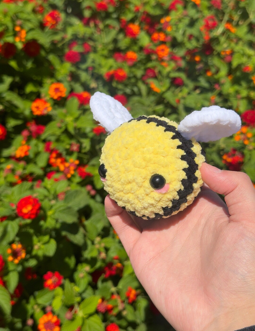 Crochet Bumblebee Stuffed Toy - Handmade Plush Bee - Etsy