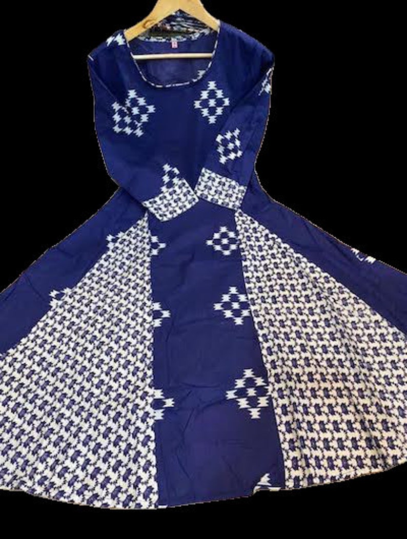 Blue,White,Salwar,Shalwar,Kameez,Dupatta,Readymade,Women,Suit,Indian,Pakistani,Palazzo,Suit,Print,Rayon,Kurti,Kurta,Dress,Ladies,Girls,Uk