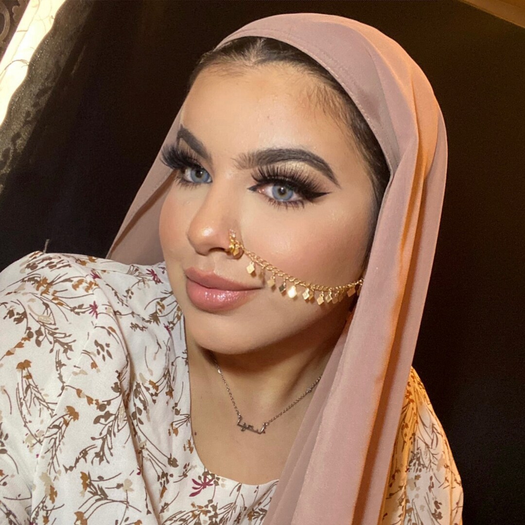 Dual Fake Nose Piercing Etsy