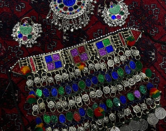 Vintage Afghan Jewelry Set - Safoor