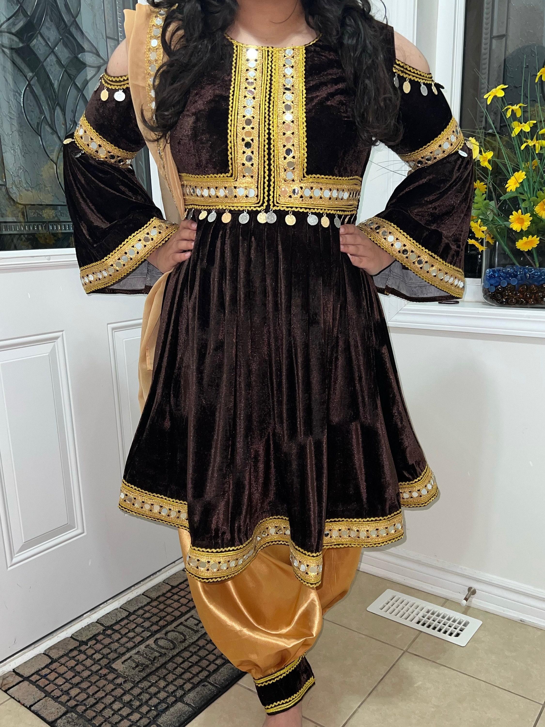 Afghan Dress - Naswari