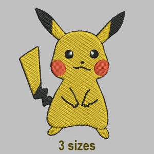 Pokemon pikachu embroidery designs pikachu embroidery pattern  etsy Pokemon pikachu embroidery designs pikachu embroidery pattern  etsy