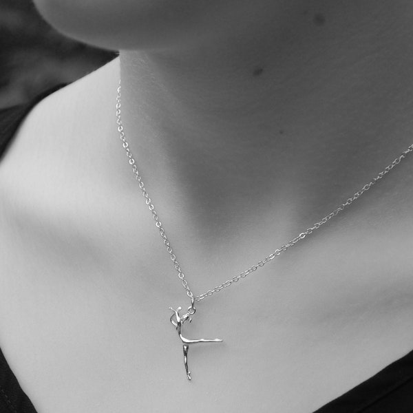 Dancer Necklace - silver
