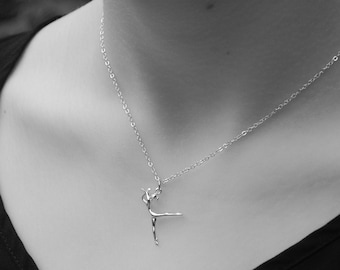 Dancer Necklace - silver