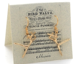 Dancer Earrings - gold