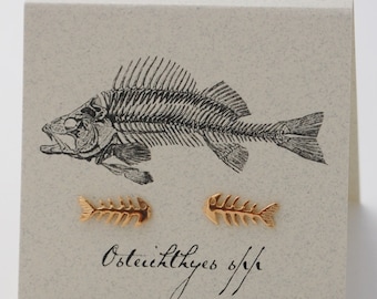 Orecchini a forma di pesce, gioielli a forma di pesce, orecchini