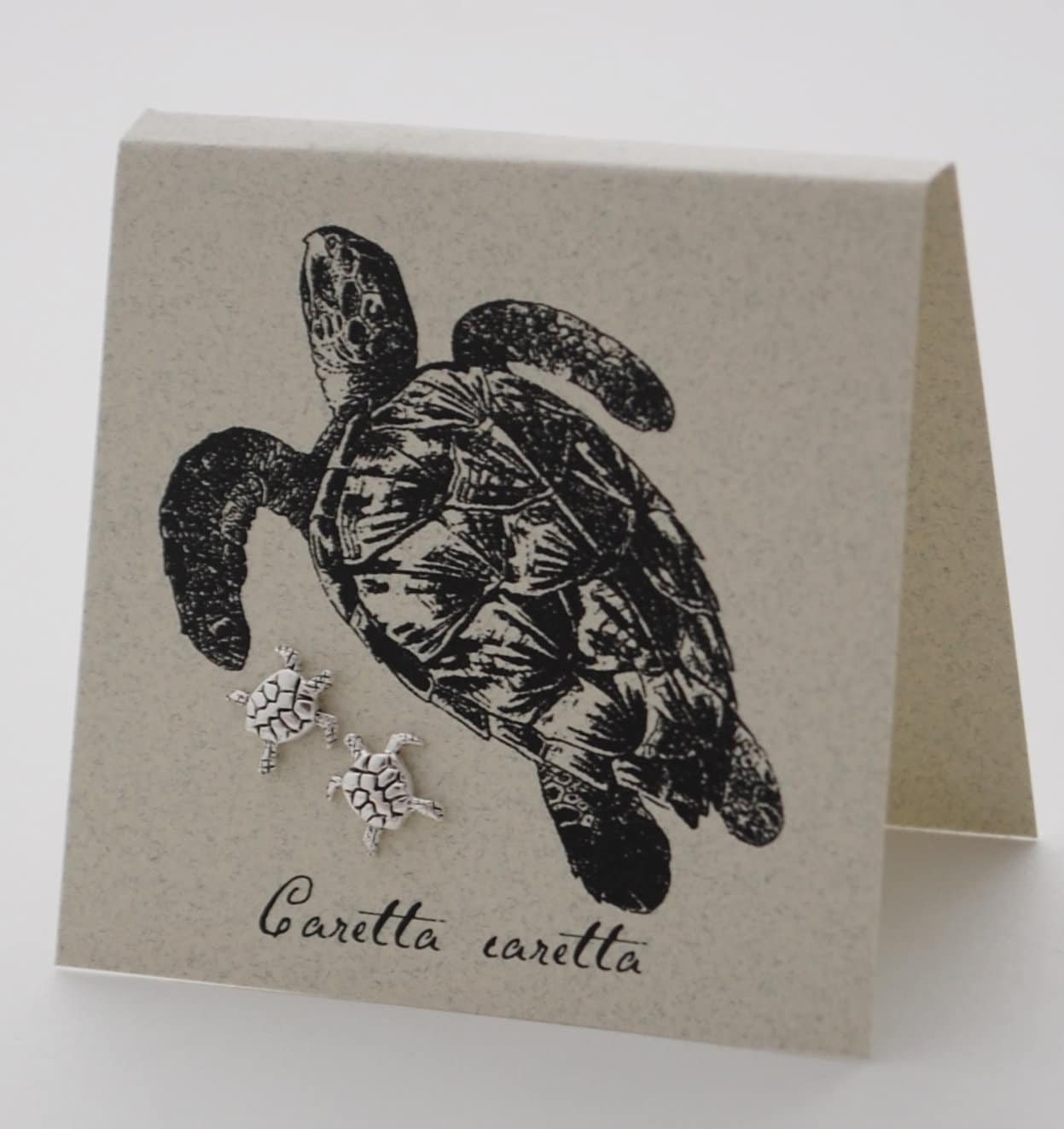 Orecchini A Forma Di Tartaruga Marina In Argento Sterling Fatti - Foto 3