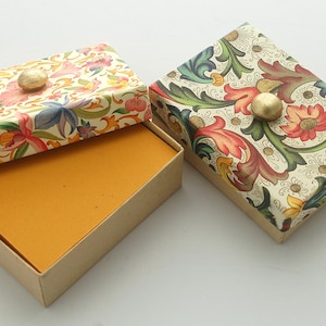 Florentine Place Card Box with place cards - two boxes