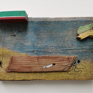Driftwood Art - Kraken, Behemoth and Leviathan