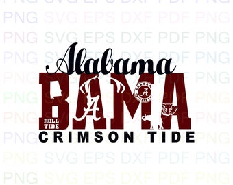 Download Alabama Football Svg Etsy SVG Cut Files