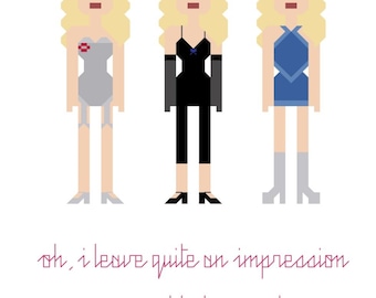 Parody Sabrina Carpenter Cross Stitch - (Digital Pattern Download Only)