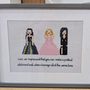 Parody Charmed Cross Stitch - All Halliwell's Eve (customisation available)