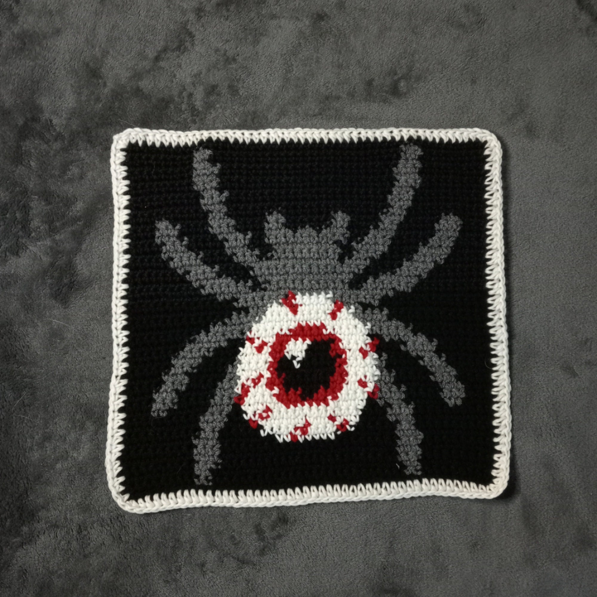 32 Spider Crochet Patterns for Cute, Creepy, and Giftable Makes 26 Spider crochet tapestry