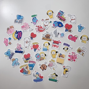 kpop stickers etsy