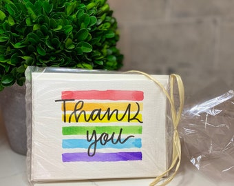 Faith Rainbows Handmade Watercolor Cards