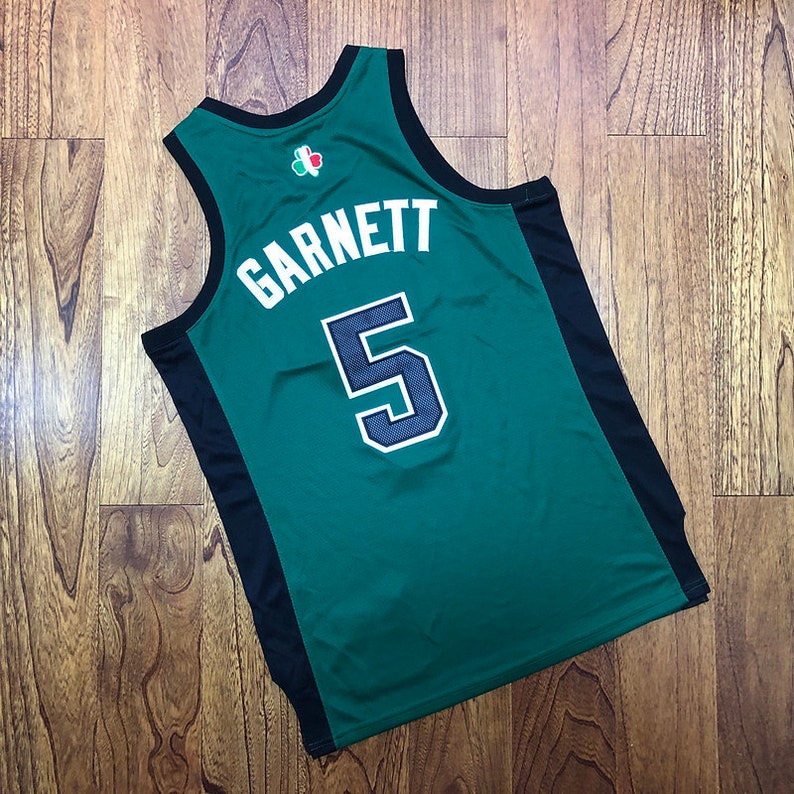 Men s Kevin Garnett Jersey Boston Celtics 5 Jersey Etsy