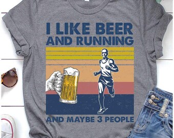 beer run t shirt