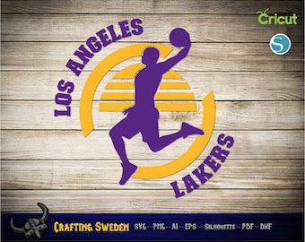 Los Angeles Lakers Svg Lakers SVG PNG JPEG Vector Image Nba 