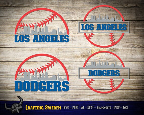 Los Angeles Dodgers svg, png, dxf, eps, ai