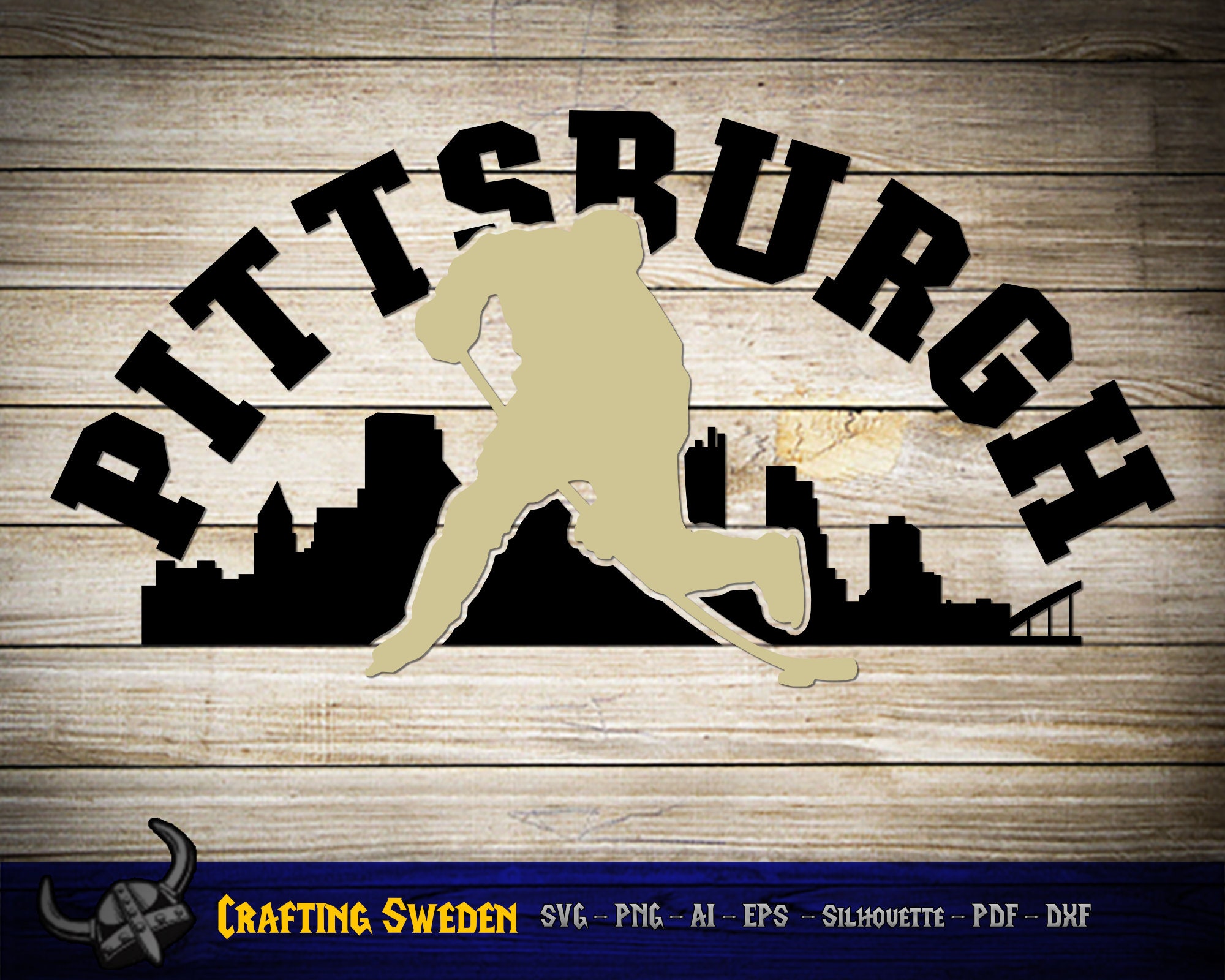 NHL Pittsburgh Penguins, Pittsburgh Penguins SVG Vector, Pittsburgh  Penguins Clipart, Pittsburgh Penguins Ice Hockey Kit SVG, DXF, PNG, EPS  Instant Download NHL-Files For Silhouette, Files For Clipping. - Gravectory